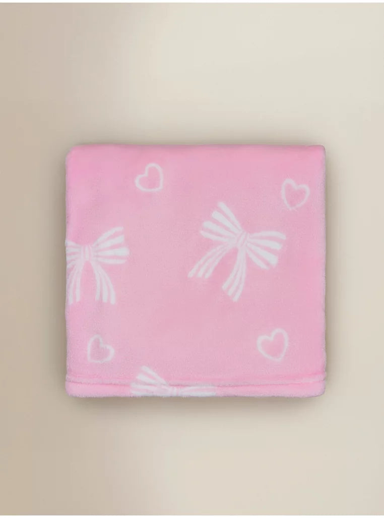 Batanije "Soft Fleece" me Fjongo të Bardha  – Material Soft Touch 70x100 cm
