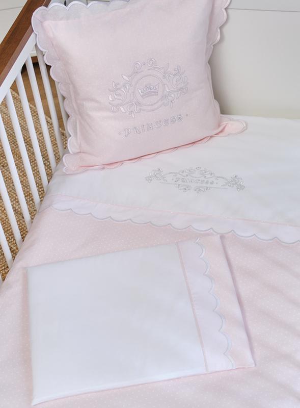 Set Çarçafesh 4 Pjese Princess - 100% Pambuk (100x150 cm)