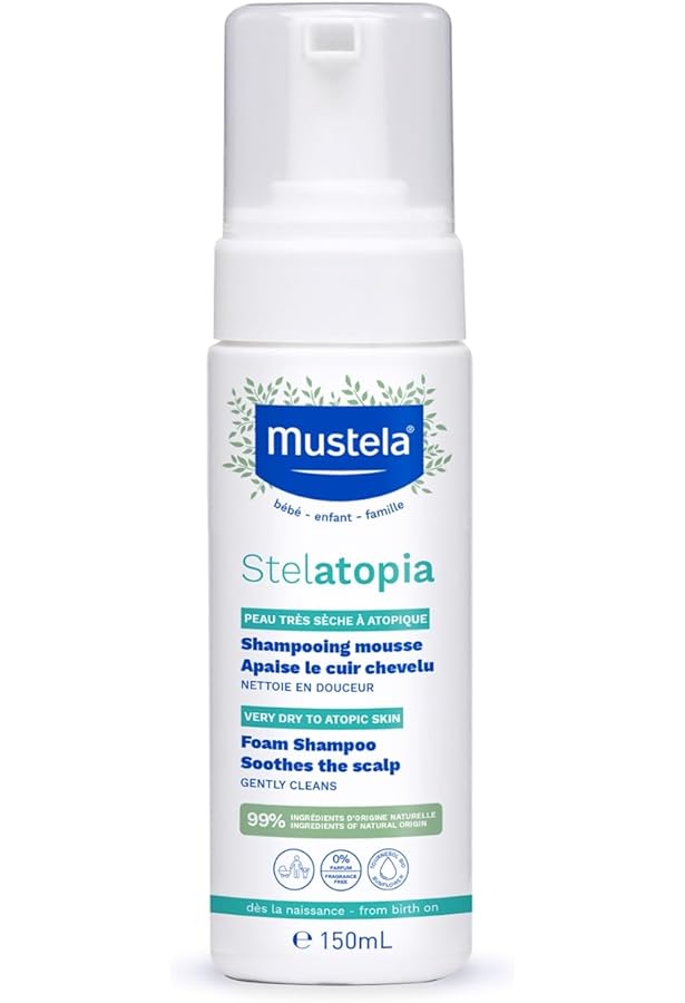 Mustela  Stelatopia Foam Shampoo