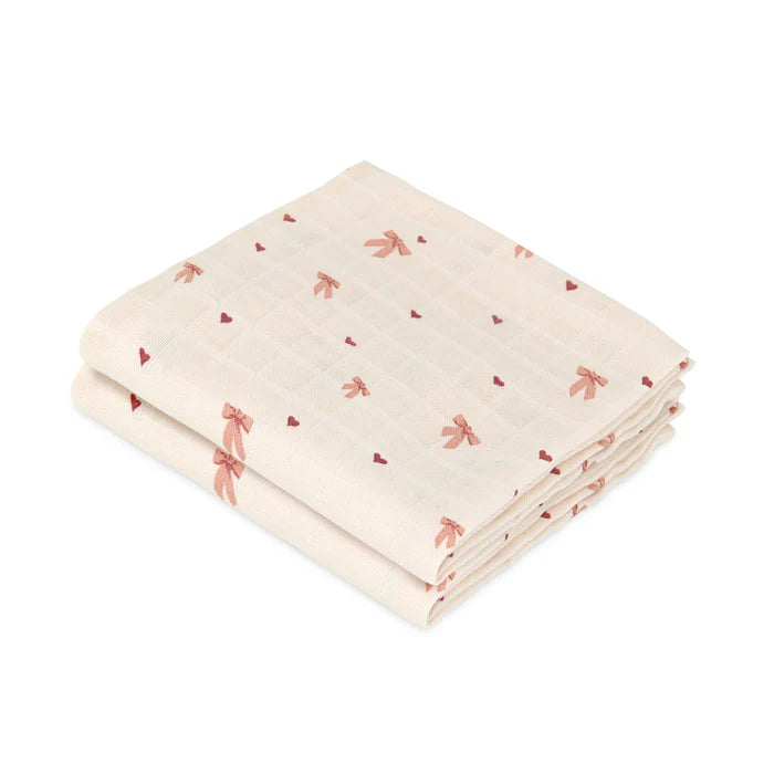 Set me dy Napa muslin –  "Bows"