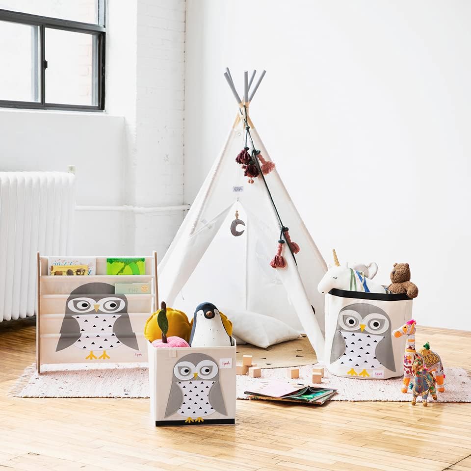 Raft Librash per Femije me Pelhure te Recikluar – Owl