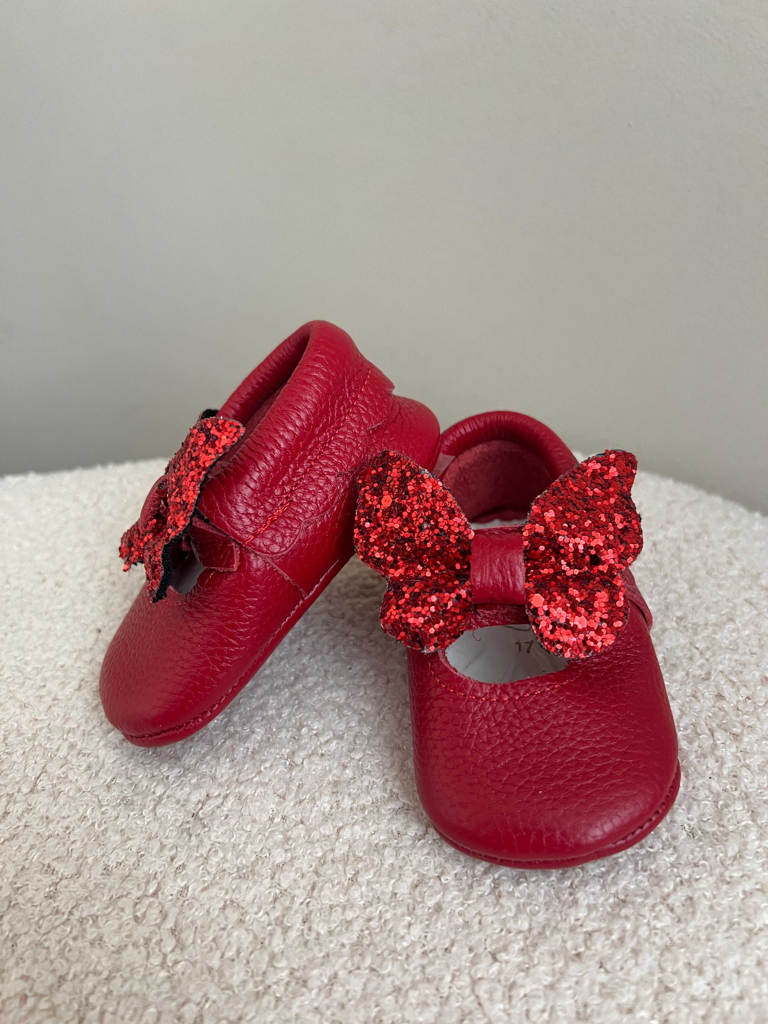 Sandale/Pupa Te Kuqe 100%Lekure- Red