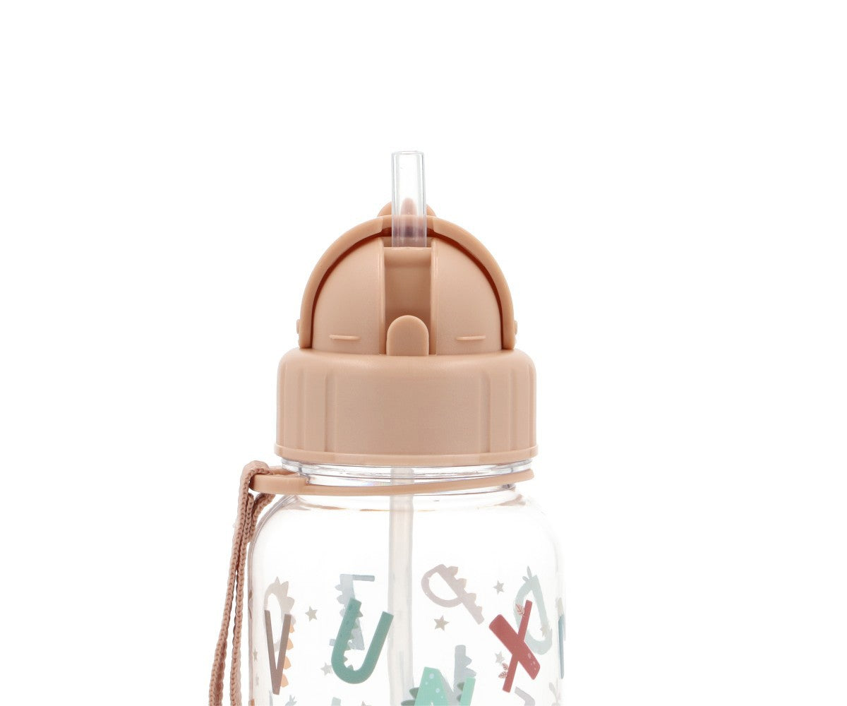 Shishe Uji Tritan Me Pipez 500 ml- Alphabet