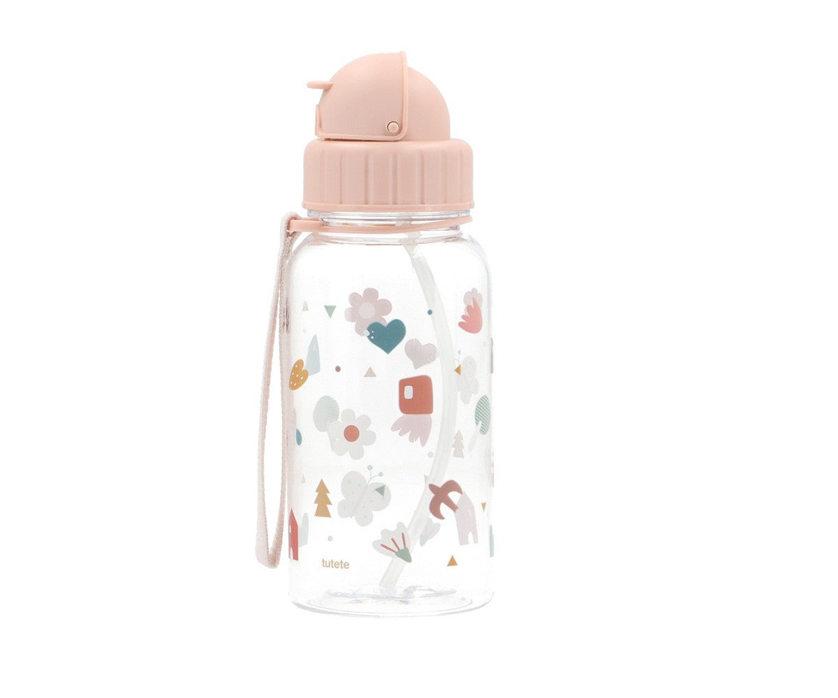 Shishe Uji Tritan Me Pipez 500ml- Geometric Nature