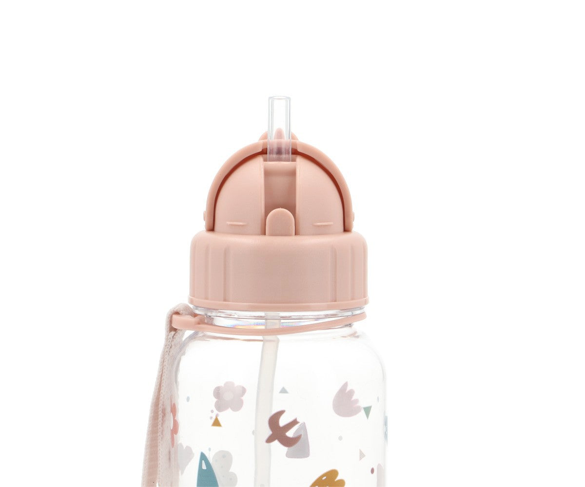 Shishe Uji Tritan Me Pipez 500ml- Geometric Nature