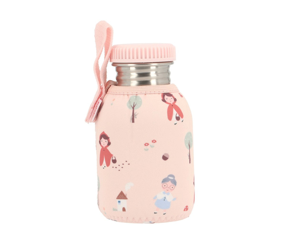 Shishe Inoksi 350ml me Këllëf Neopreni – "Little Red"