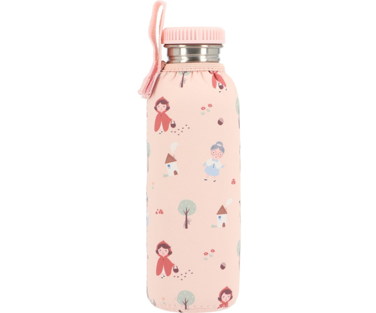 Shishe Inoksi 750 ml me Këllëf Neopreni – "Little Red"