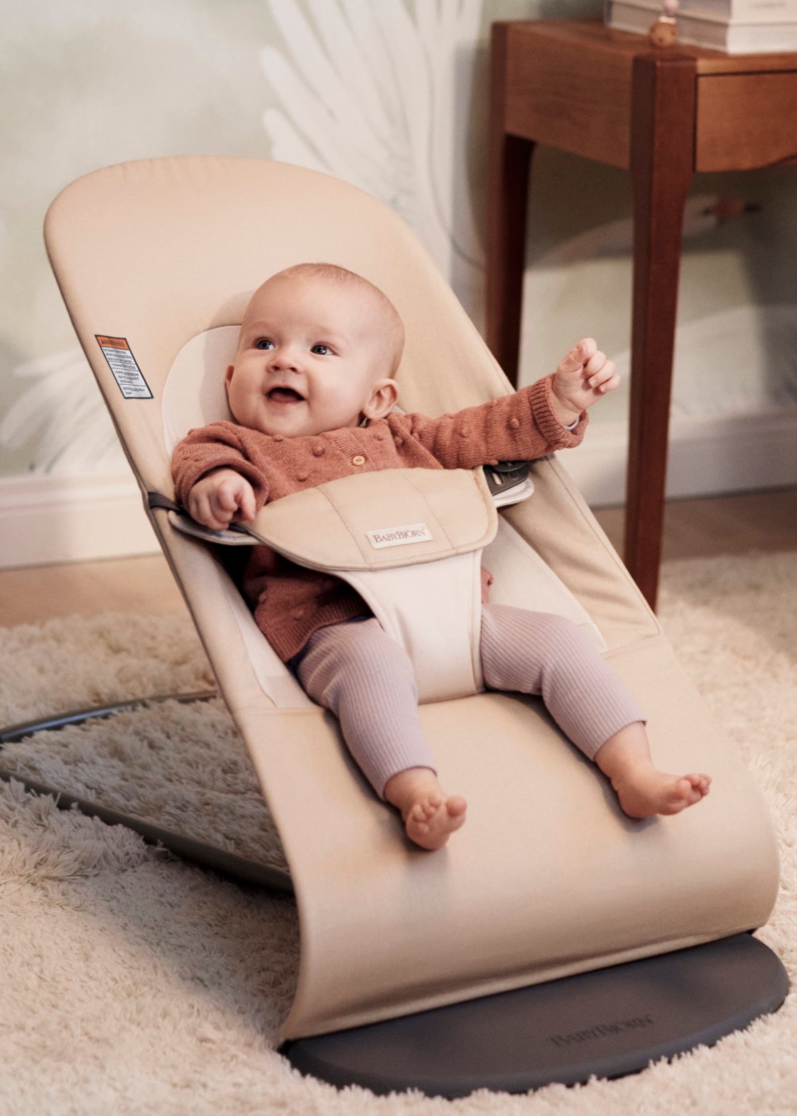 Bouncer Balance Soft, Woven, Khaki/Beige