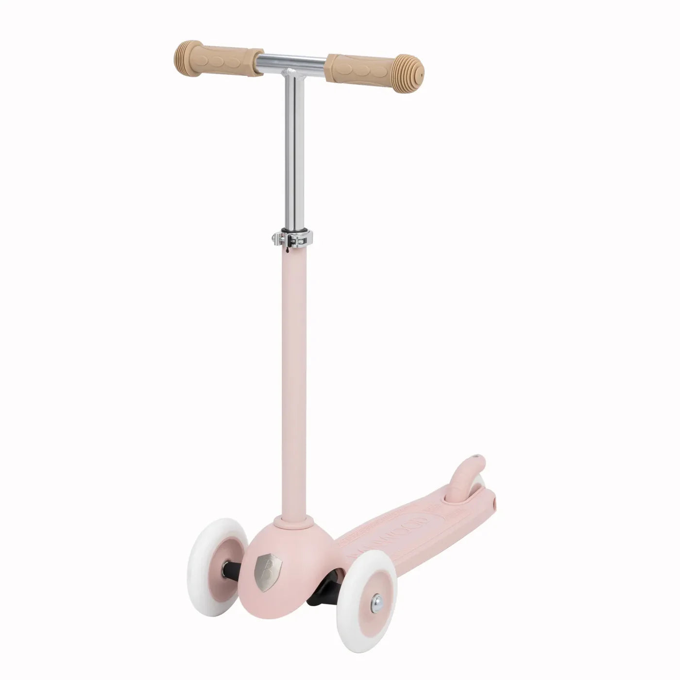 Banwood Eco Skuter Me Kosh Pin&Ride - Faded Pink