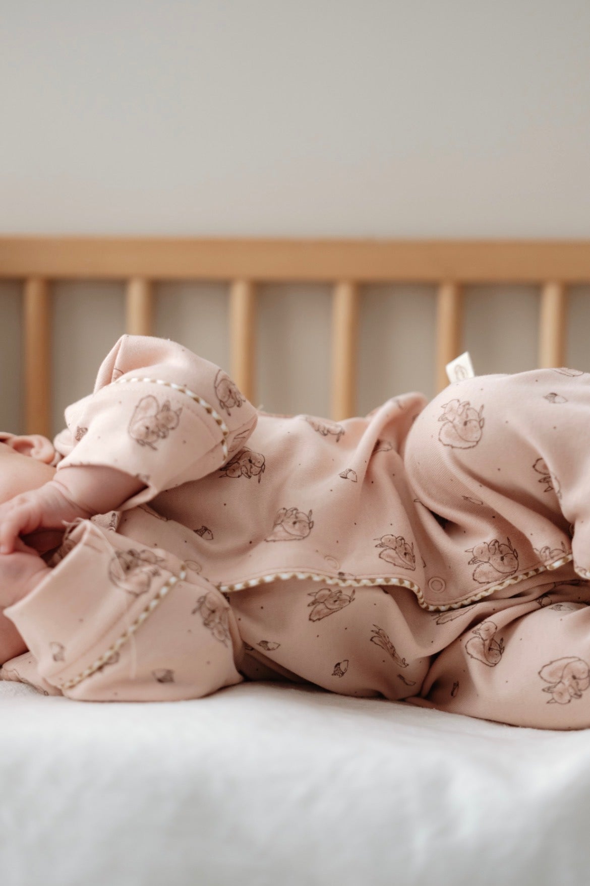 Set Materniteti 4-Pjese me keter roze – "Pink Squirrel"