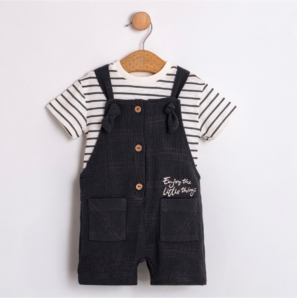 Palicete e Zeze dhe Bluze me Shirita – 100% Pambuk