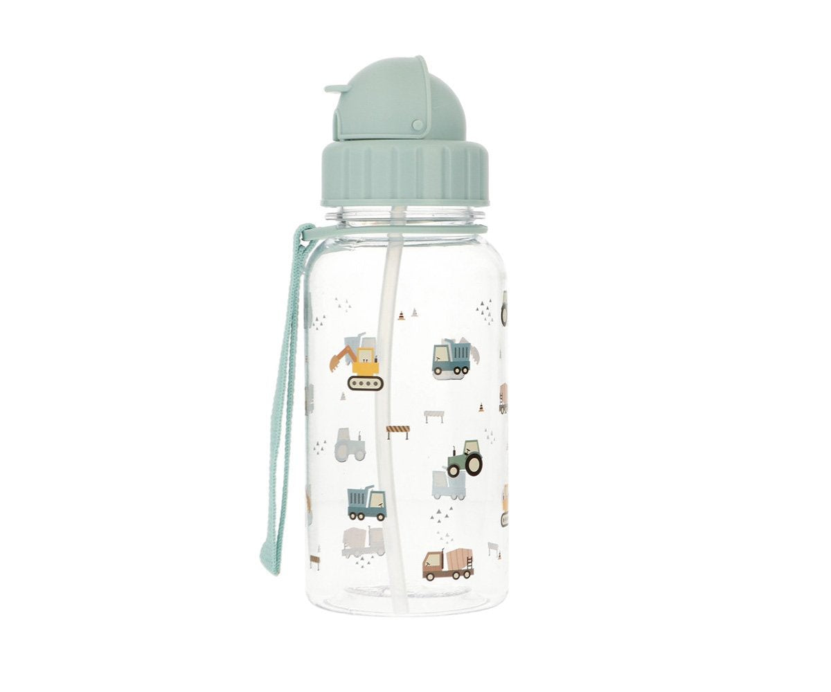 Shishe Uji Tritan me Pipëz 500 ml - "Trucks"