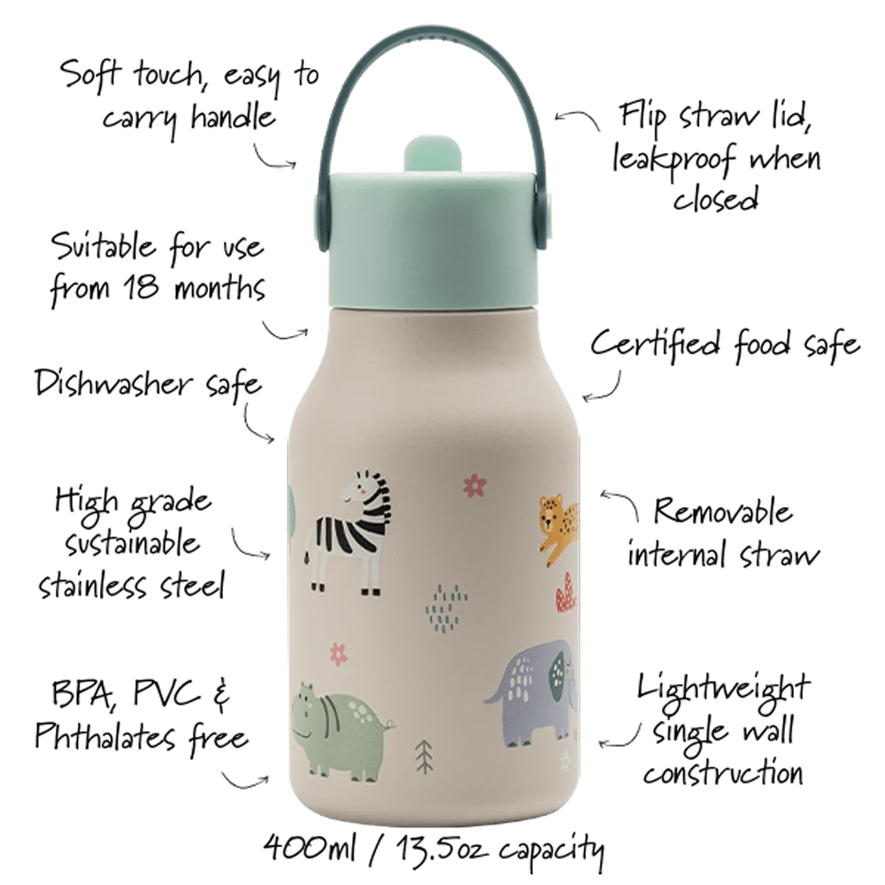 Shishe Uji per Femije Little Lund – Safari (400 ml)