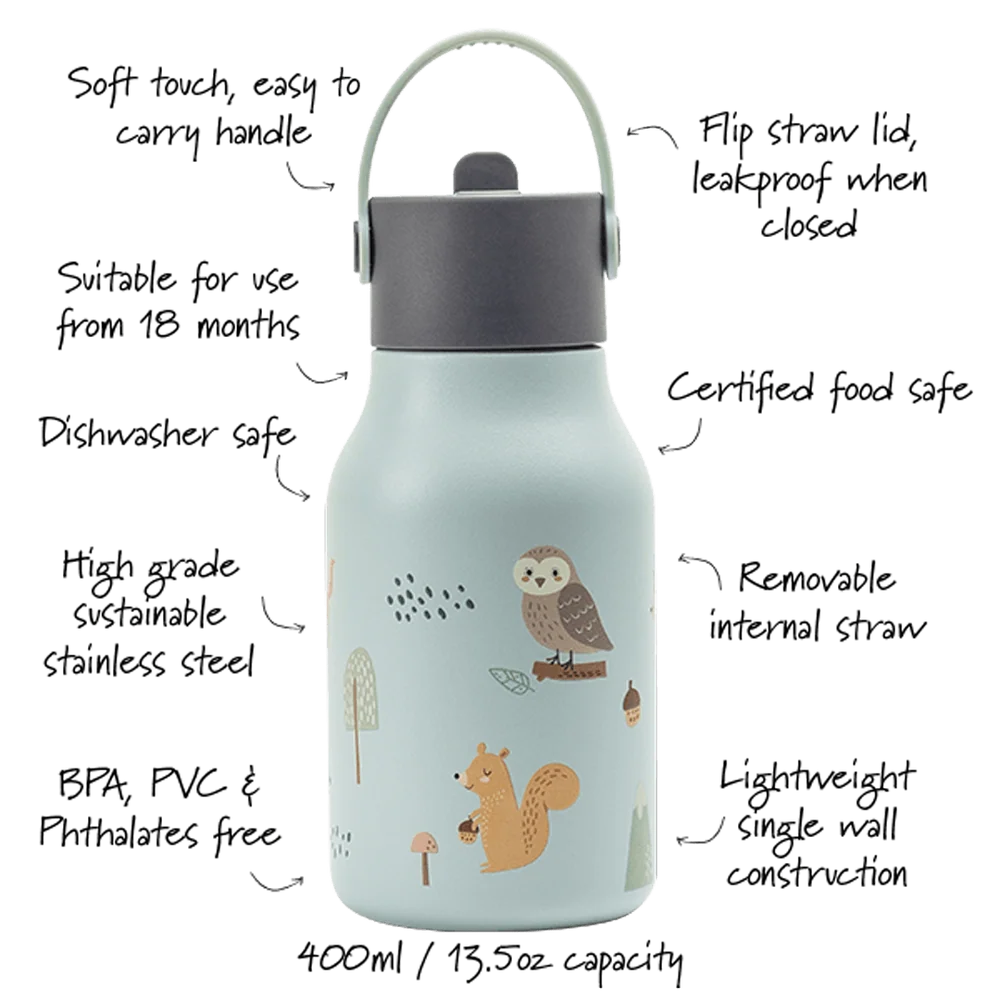 Shishe Uji për Femije Little Lund – Woodland (400 ml)