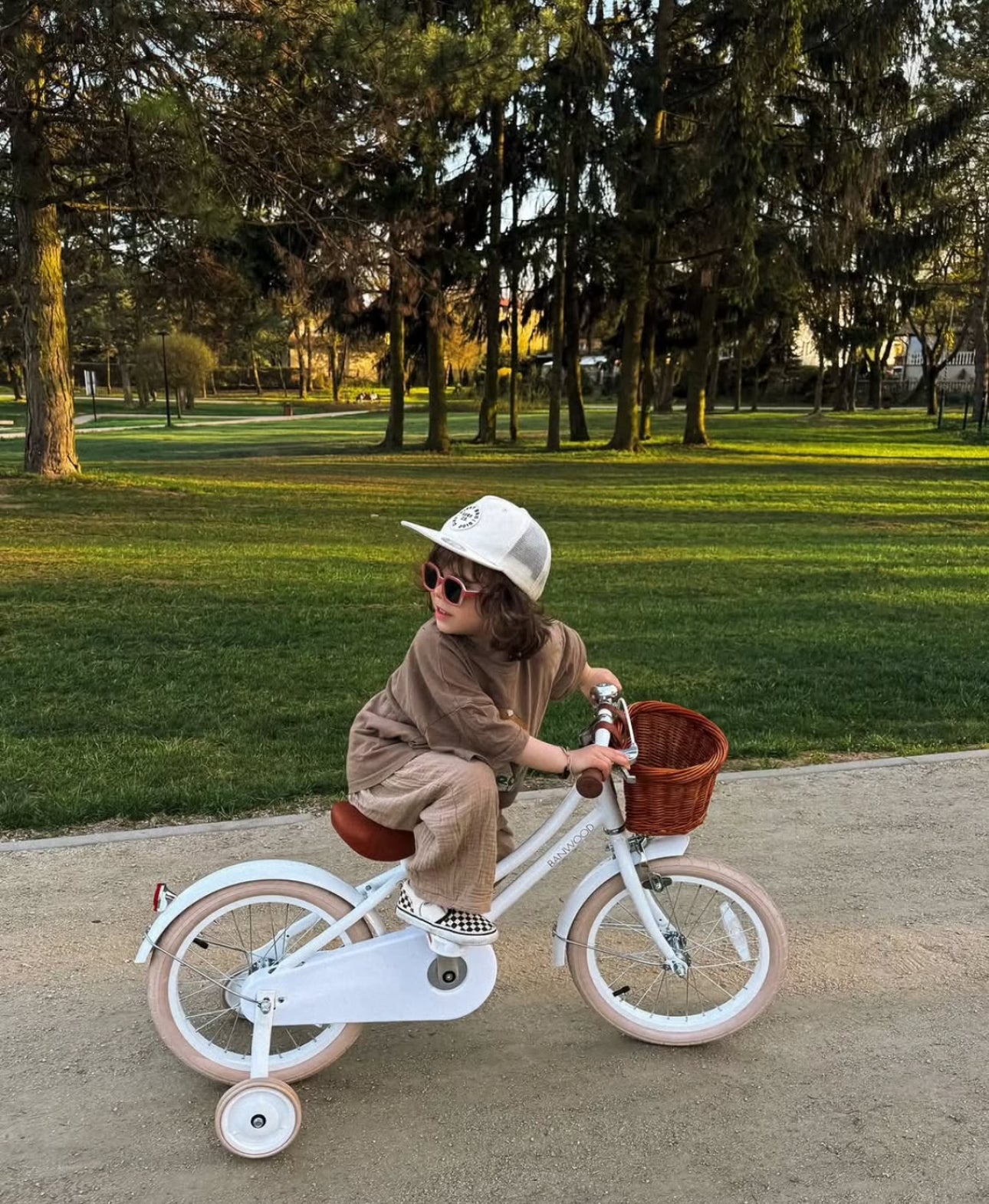 Banwood 16” Classic Bike/Biciklete Premium per Femije 4-7 vjeç Vintage- Cream