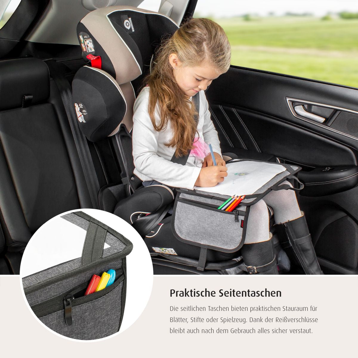 Tavoline Udhetimi dhe Lojerash per Femije Reer - TravelKid Play
