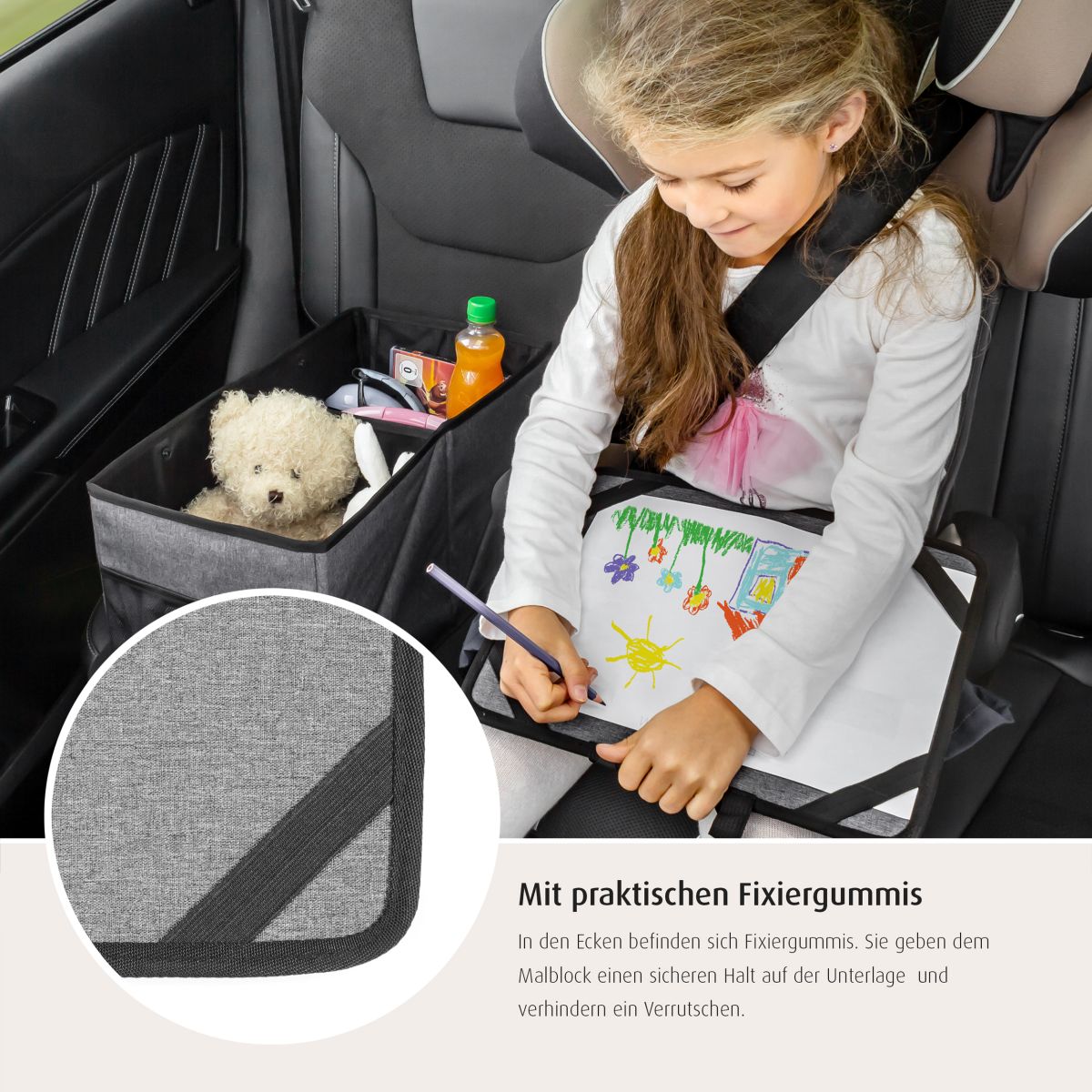 Tavoline Udhetimi dhe Lojerash per Femije Reer - TravelKid Play