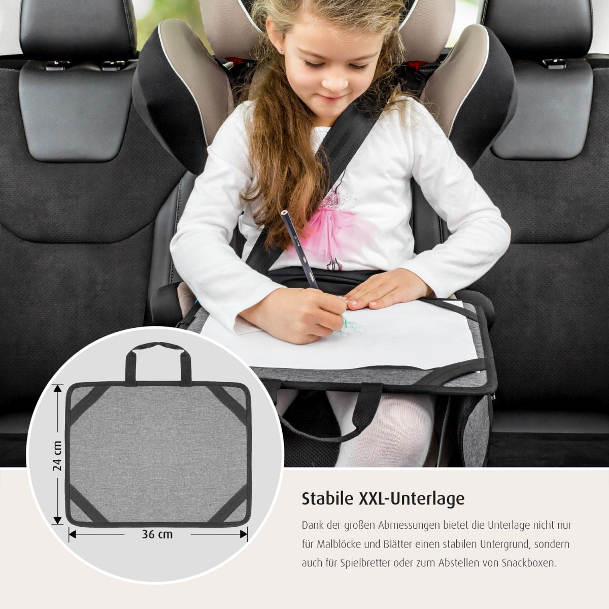 Tavoline Udhetimi dhe Lojerash per Femije Reer - TravelKid Play