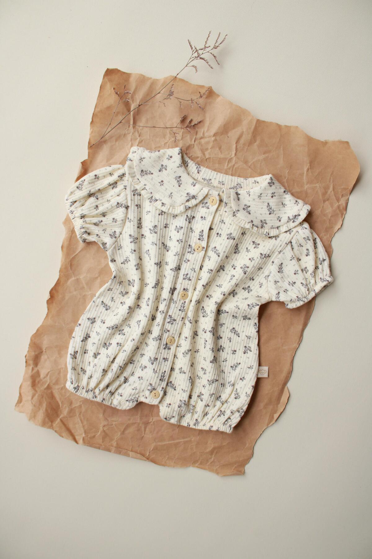 Romper Me Lule dhe Jake  – Stil Vintage per Vogelushe