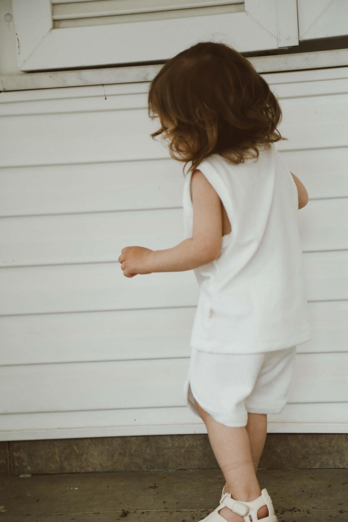 Kostum Veror "Sunny Day" – 100% Pambuk (Material Peshqir)