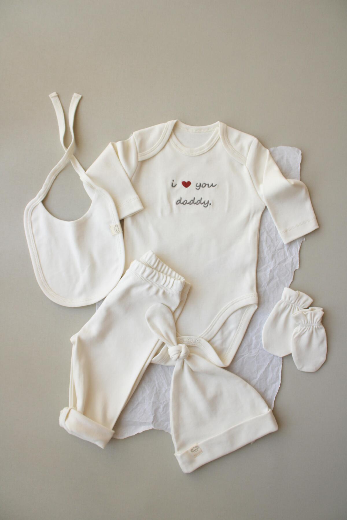Set Materniteti me 5 Pjese - "I Love You Daddy"