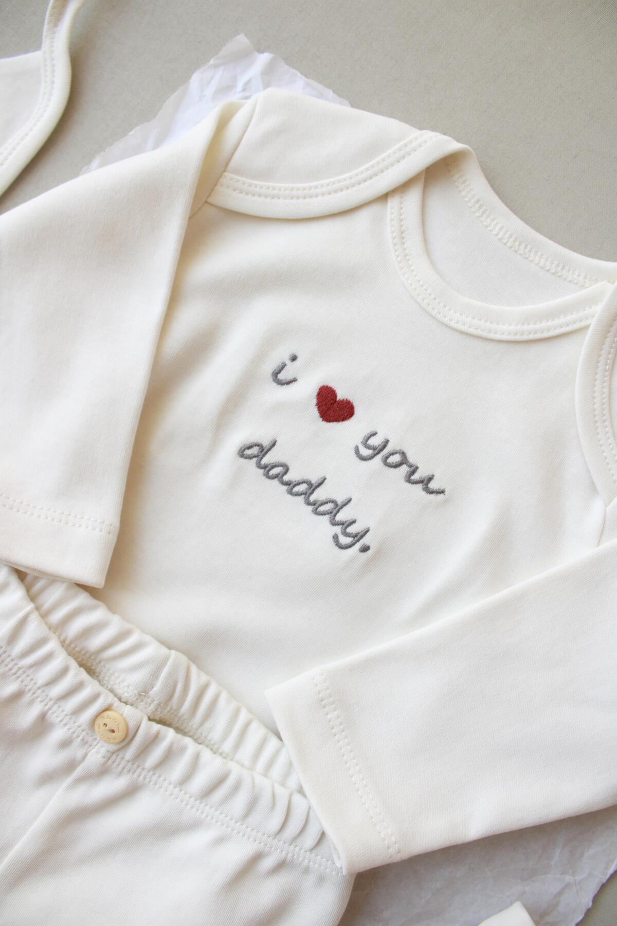 Set Materniteti me 5 Pjese - "I Love You Daddy"