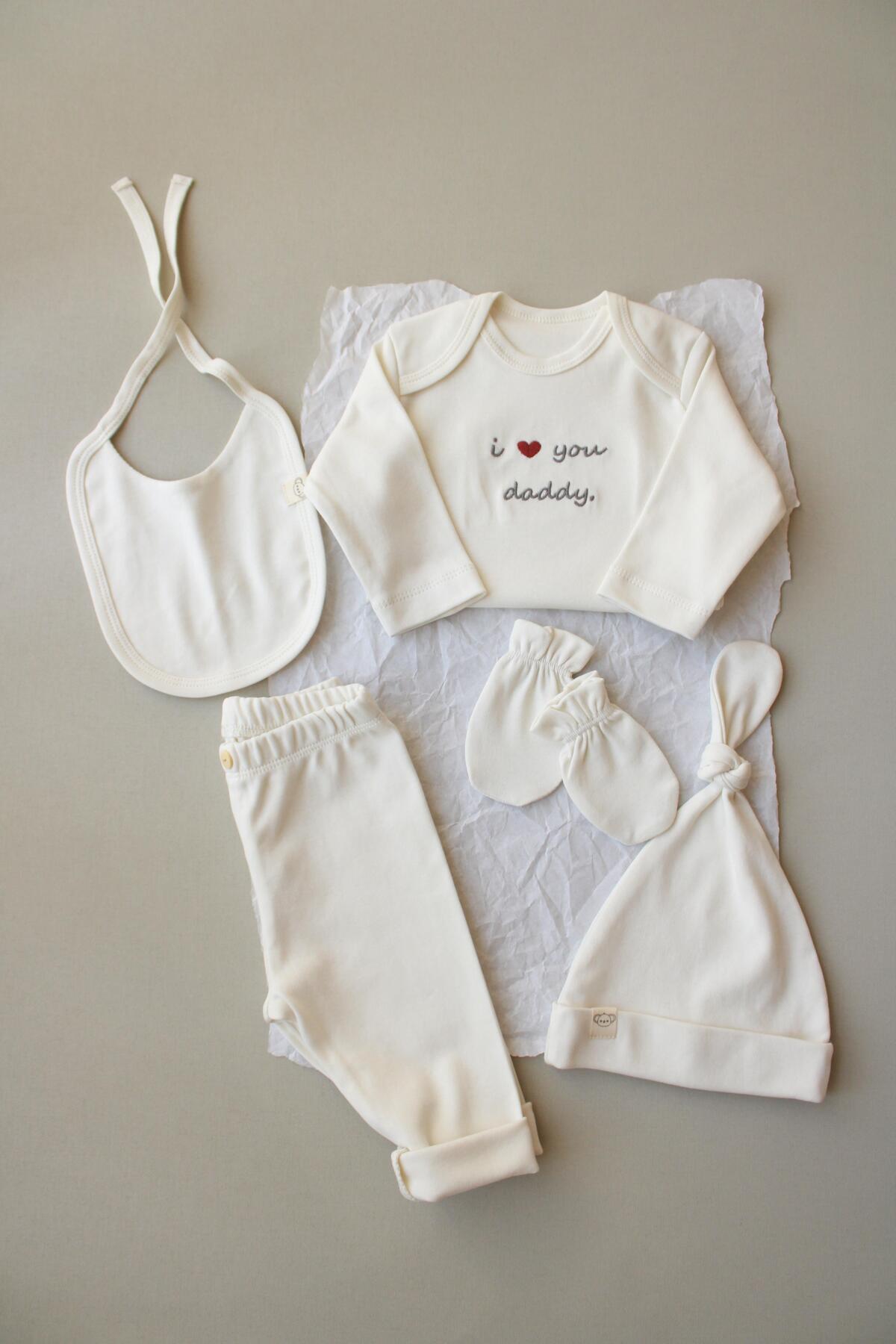Set Materniteti me 5 Pjese - "I Love You Daddy"