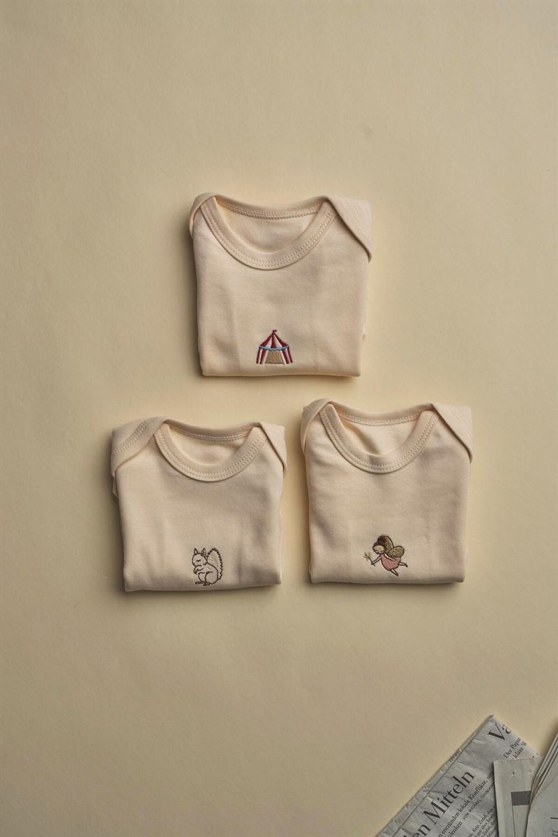 Set me 3 Body Pambuku- Krem/ Cream