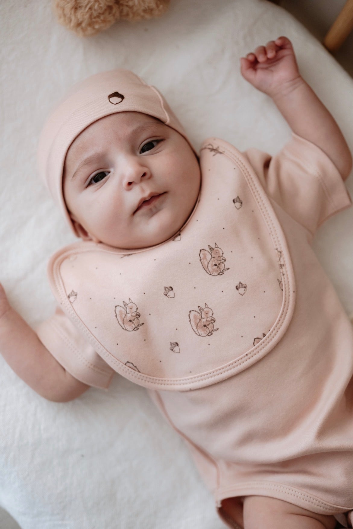 Set Materniteti 4-Pjese me keter roze – "Pink Squirrel"