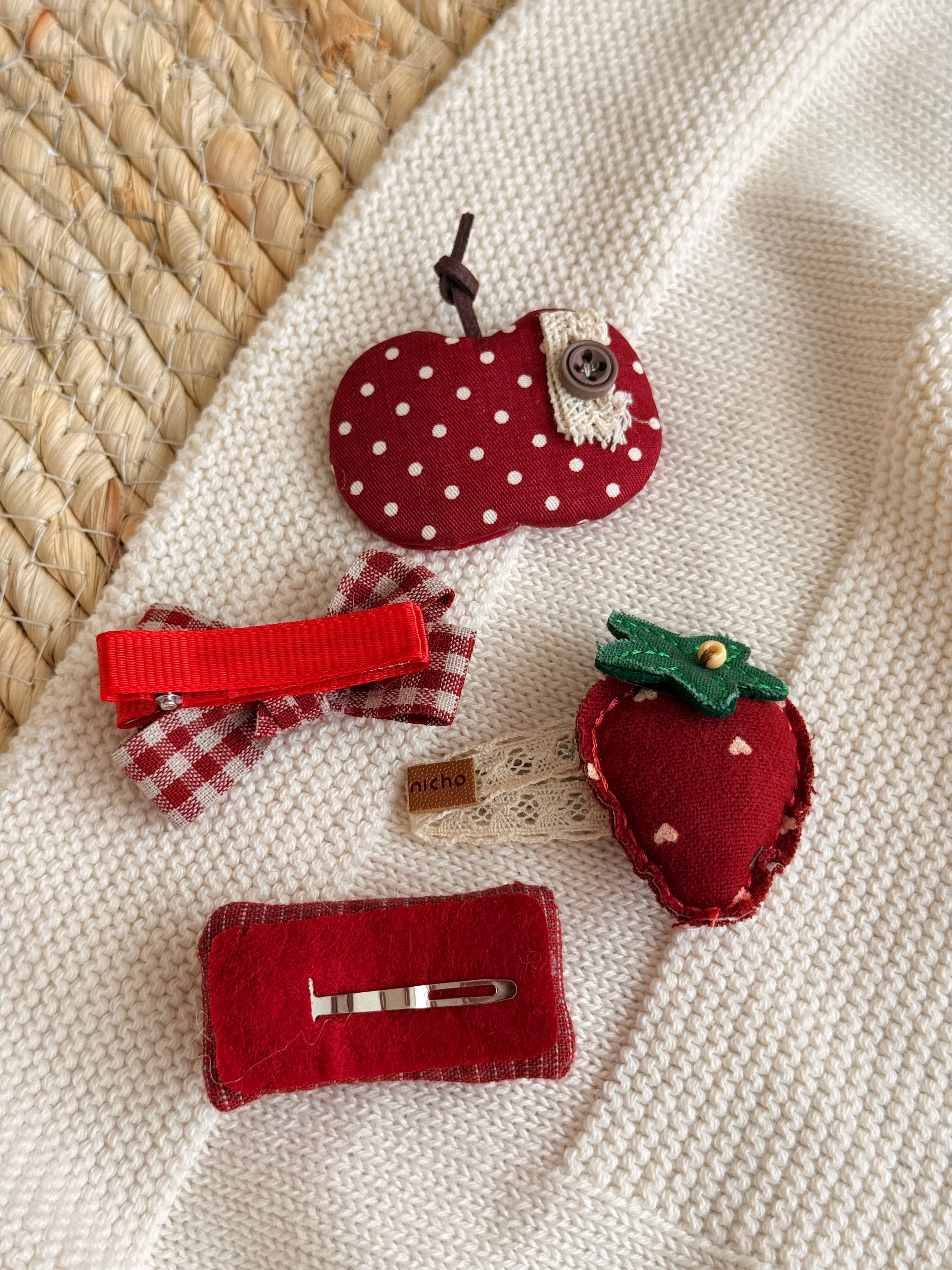 Set me 4 Kapese Flokesh "Strawberry & Apple"