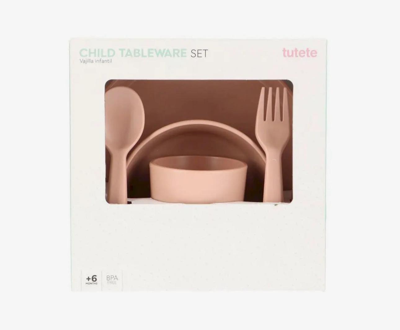 Set Ngrënieje për Fëmijë (6 pjesë) – Ideale për Vetë-Ushqyerje (Baby-led Weaning)