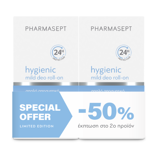 Hygienic Mild Deo Roll-On 2 pack