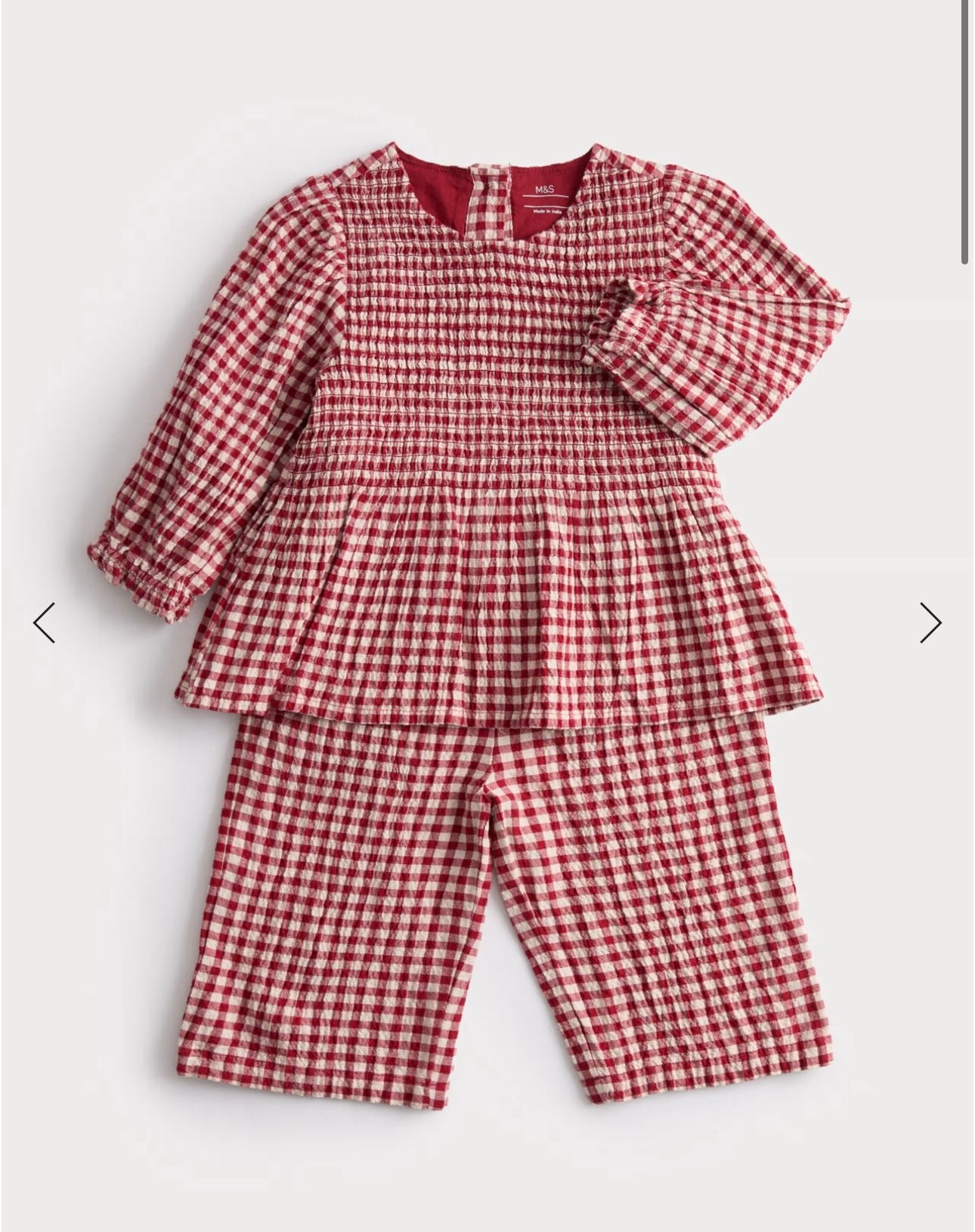 Kostum Classic Gingham Vibes