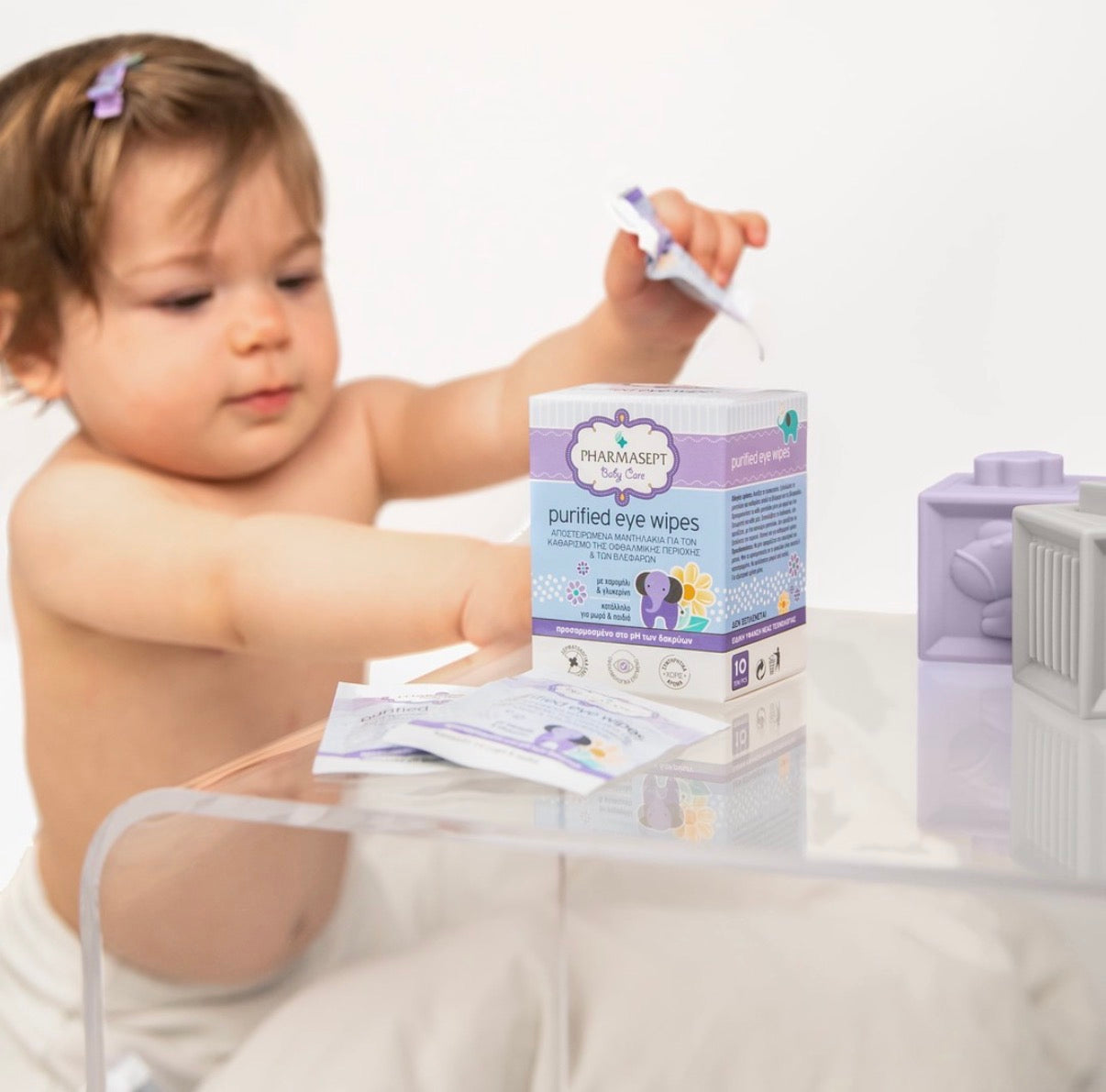 Purified Eye Wipes