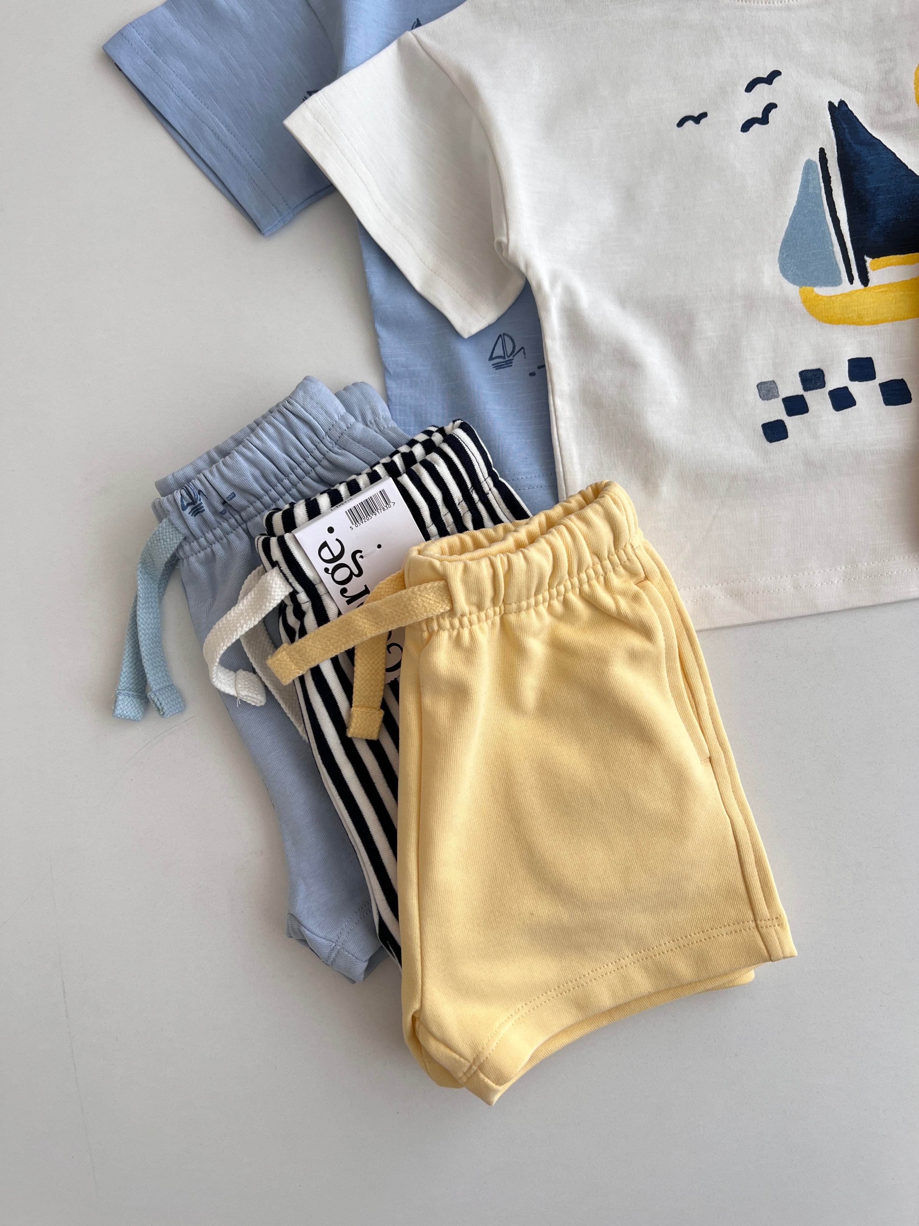 Set 3 Kostume Bluze & Tuta "Golden Hour & Little Sailor"