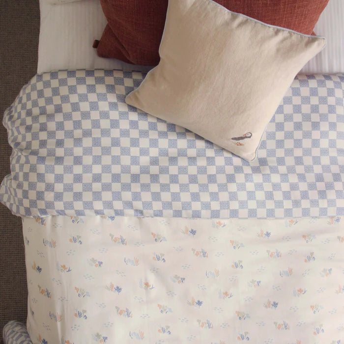 Set Çarçafësh për Krevat Tek (Single Bed) – 100% Pambuk Organik Sateen