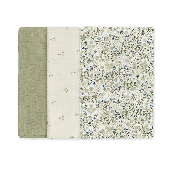 Set Me 3 Napa Muslin Pambuk Organik Riverbank