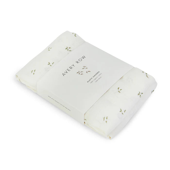Napa Swaddle Pambuk Organik Nettle Scatter