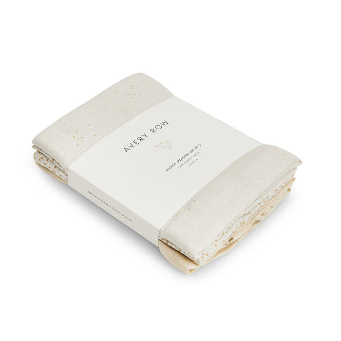 Set Me 3 Napa Muslin Pambuk Organik Wild Chamomile