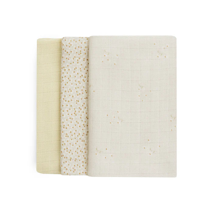 Set Me 3 Napa Muslin Pambuk Organik Wild Chamomile