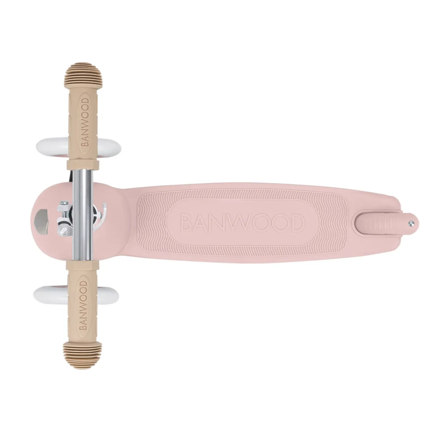Banwood Eco Skuter Me Kosh Pin&Ride - Faded Pink