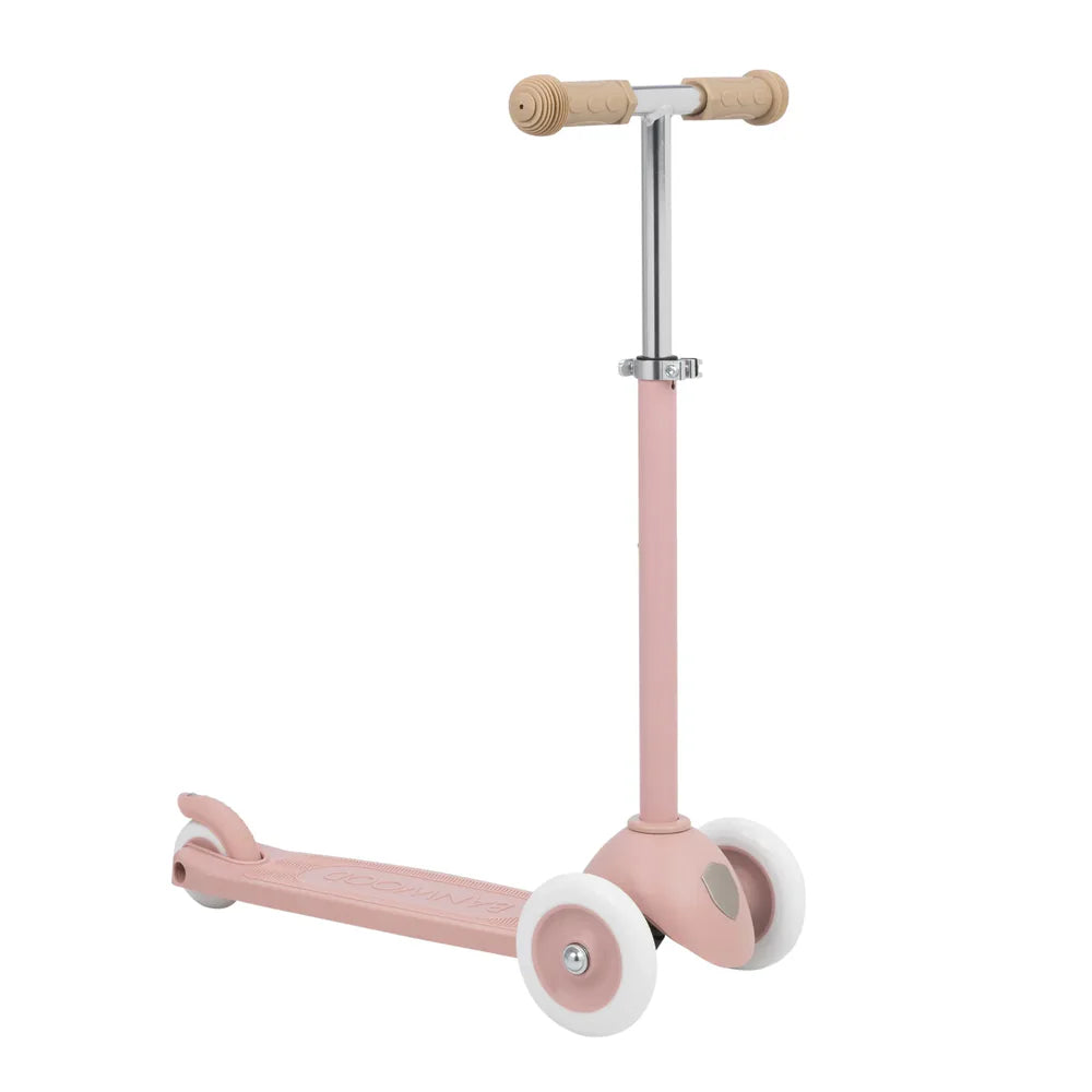 Banwood Eco Skuter per Femije Dusty Rose – Skuter Ekologjik i Ricikluar