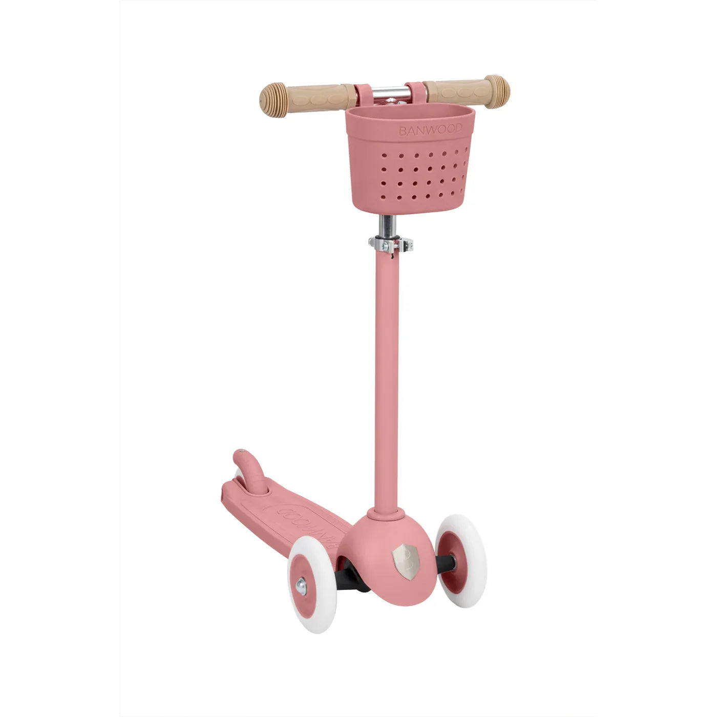 Banwood Eco Skuter Me Kosh Pin&Ride - Raspberry