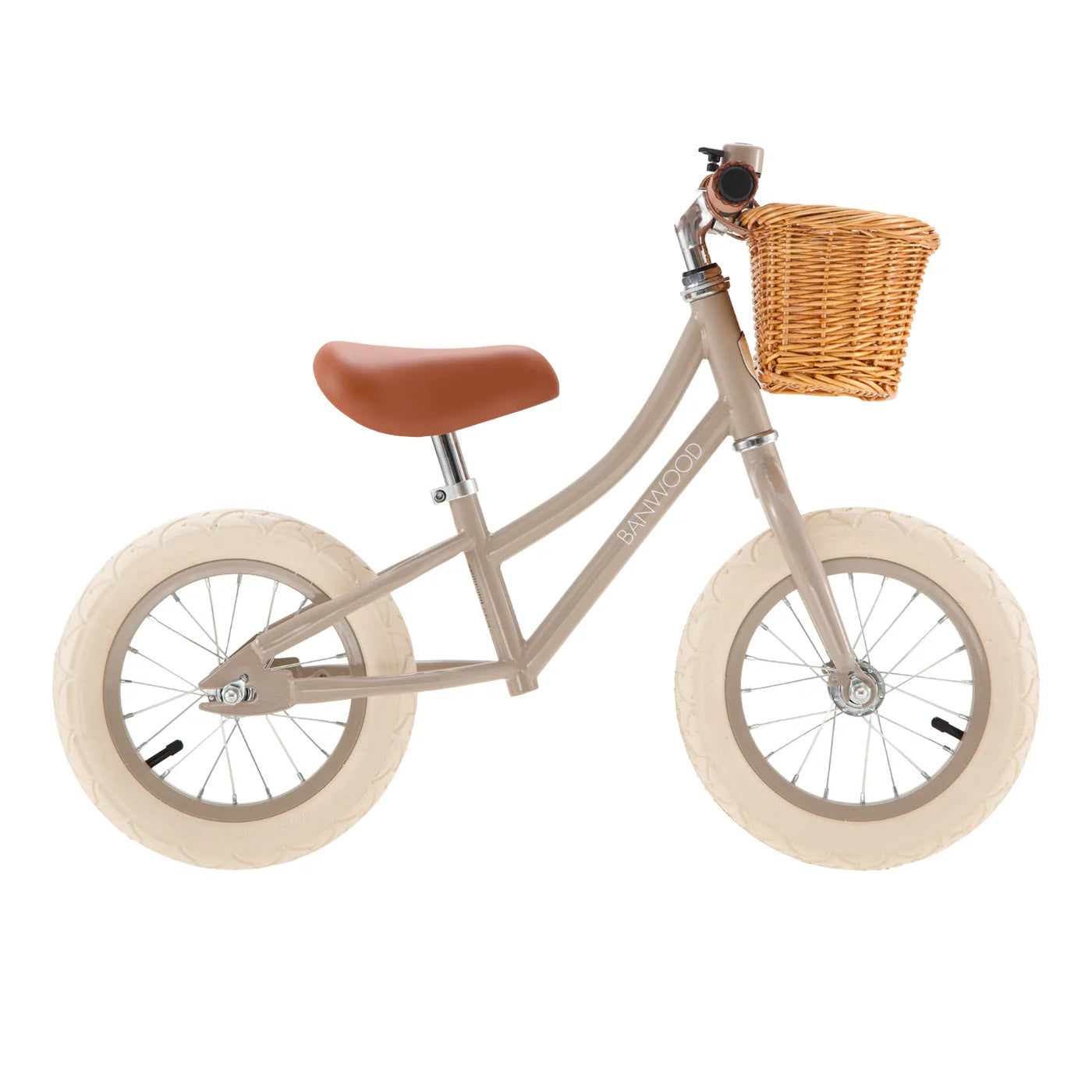 Biçiklete Balance Banwood 12" - Beige  me Shporte