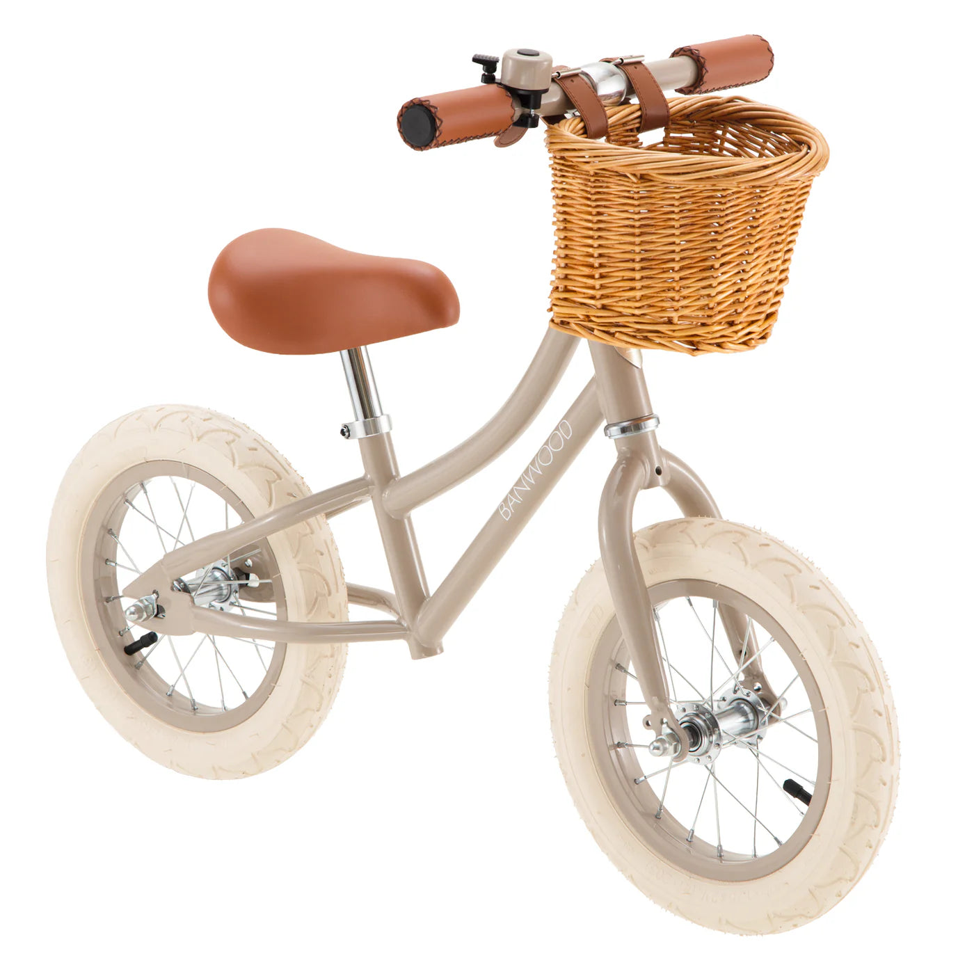 Biçiklete Balance Banwood 12" - Beige  me Shporte