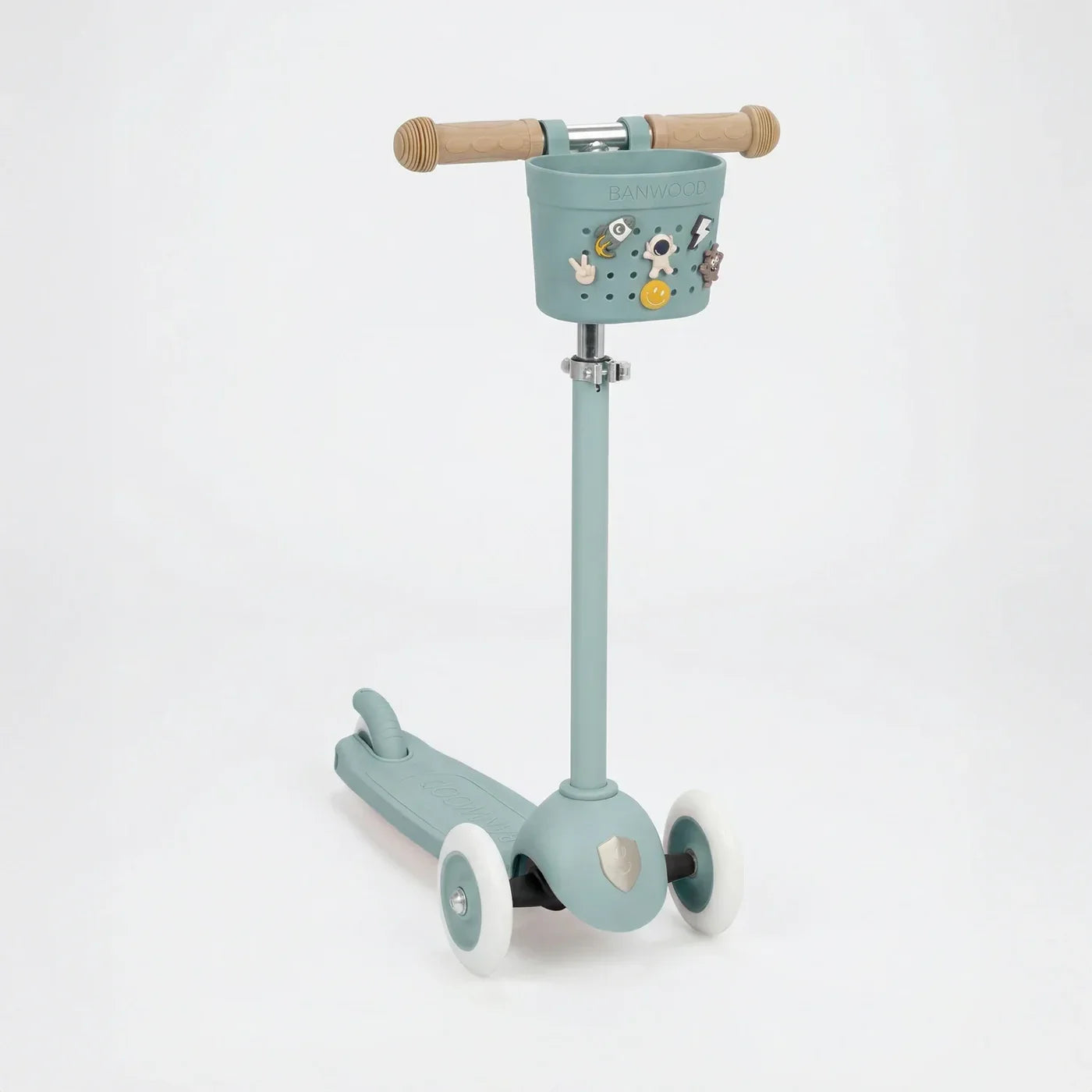 Kosh Plastik per Biçiklete/Skuter Banwood (Pin & Ride) - Teal