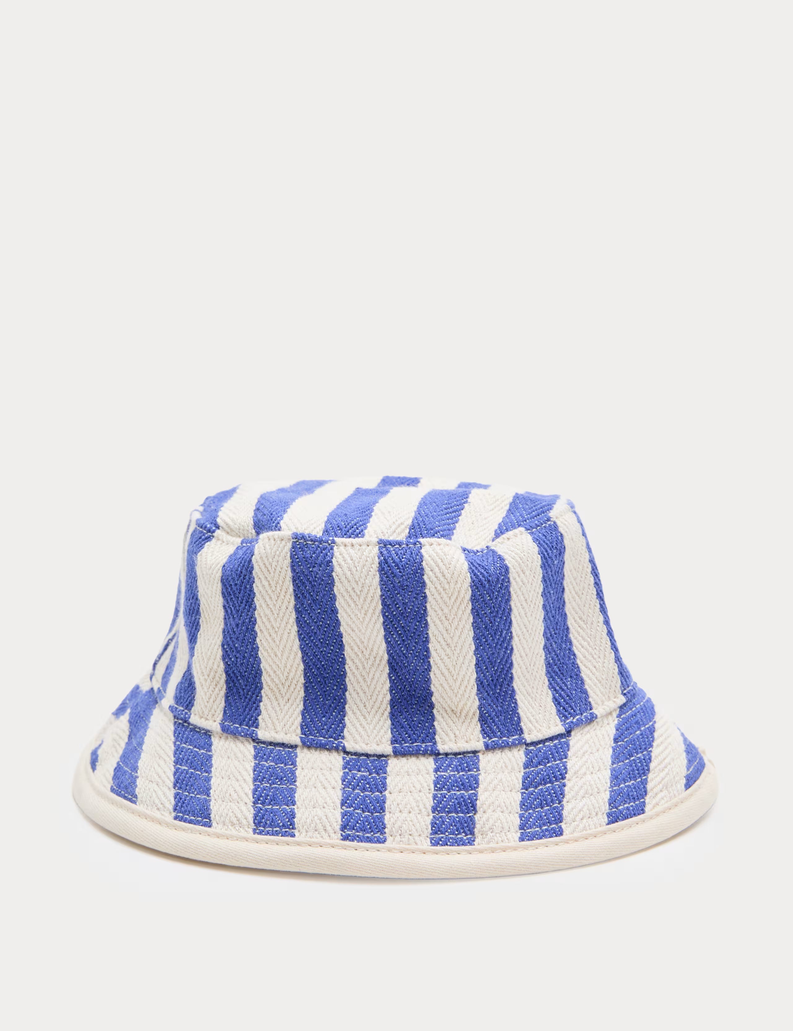 Kapele Bucket me Vija - Blue & Cream