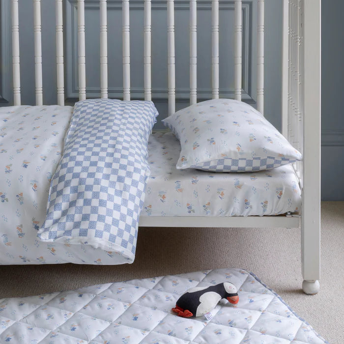 Set Çarçafësh për Krevat Fëmijësh (Cotbed) – 100% Pambuk Organik Sateen