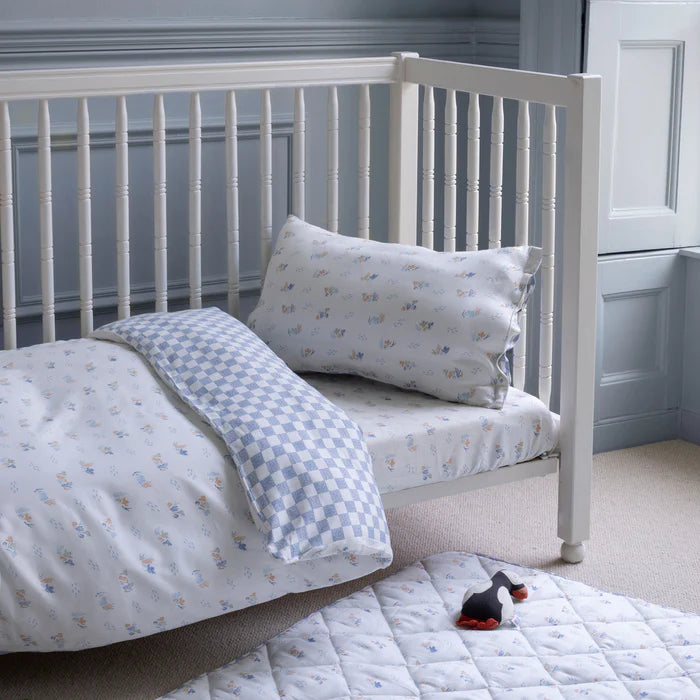 Set Çarçafësh për Krevat Fëmijësh (Cotbed) – 100% Pambuk Organik Sateen