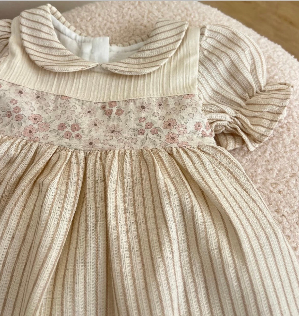 Fustan "Vintage Rose" - me Shirita dhe Print Floral
